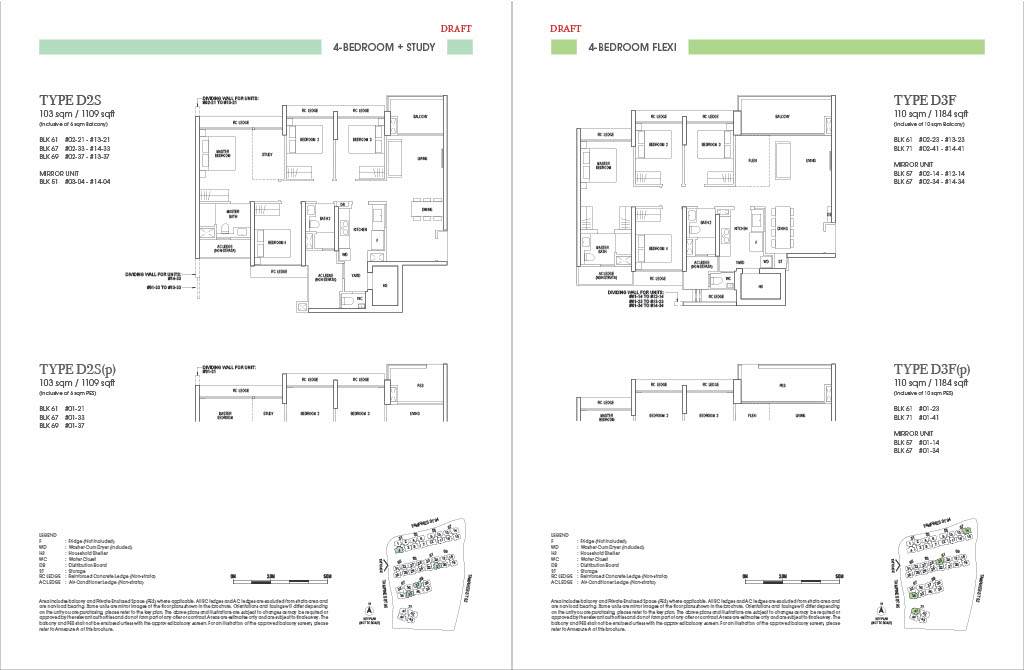 Rivelle Tampines EC floorplan 3